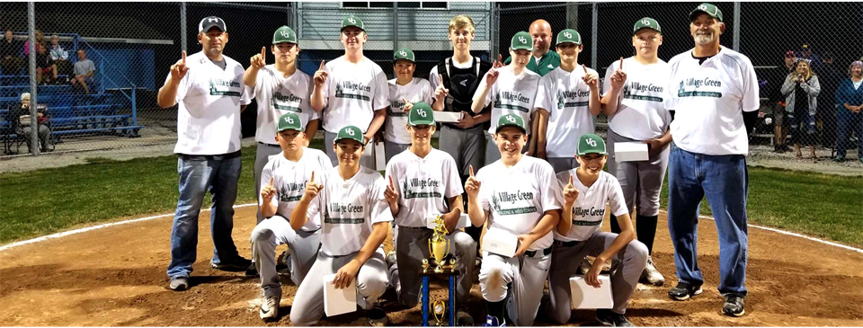 2021 BAY COUNTY LEAGUE CHAMPIONS - VILLAGE GREEN
