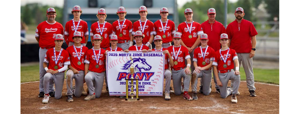 PONY NORTH ZONE TOURNAMENT TEAM 2025!